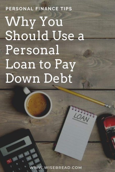 Need to payoff your debt fast? Here are the reasons you should use a personal loan to pay down debt.  | #debtadvice #moneymanagement #budgeting